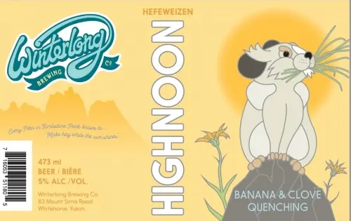 Winterlong Brewing High Noon Hefeweizen