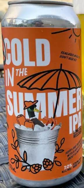 Persephone Brewing Cold in the Summer IPA