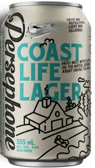 Persephone Brewing Coast Life Lager