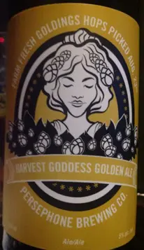 Persephone Brewing Harvest Goddess