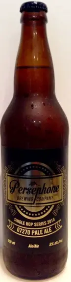 Persephone Brewing Single Hop Series 07270 Pale Ale