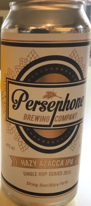 Persephone Brewing Single Hop Series Hazy Azacca IPA