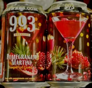 903 Brewers Pomegranate Martini
