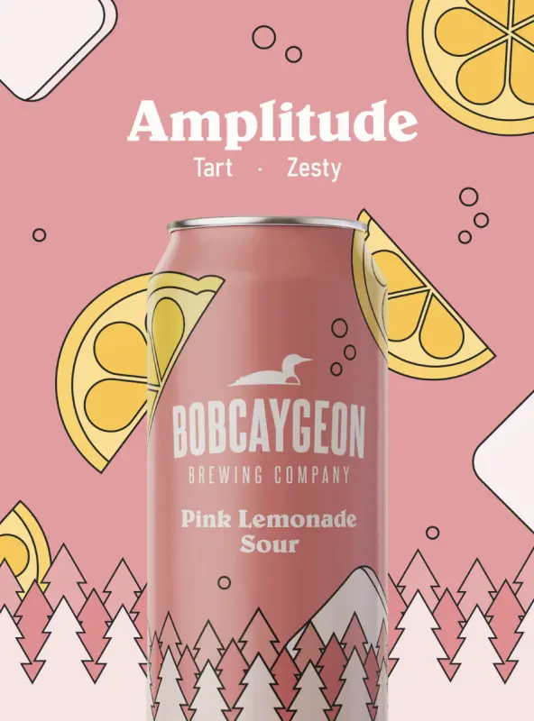 Bobcaygeon Brewing Company Amplitude: Pink Lemonade Sour
