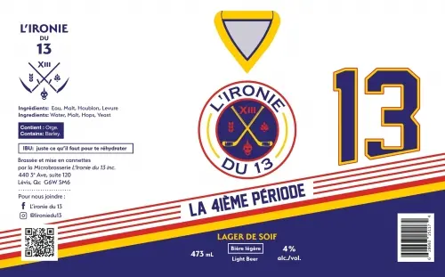 L'Ironie du 13 - Brasserie Artisanale 4e Période
