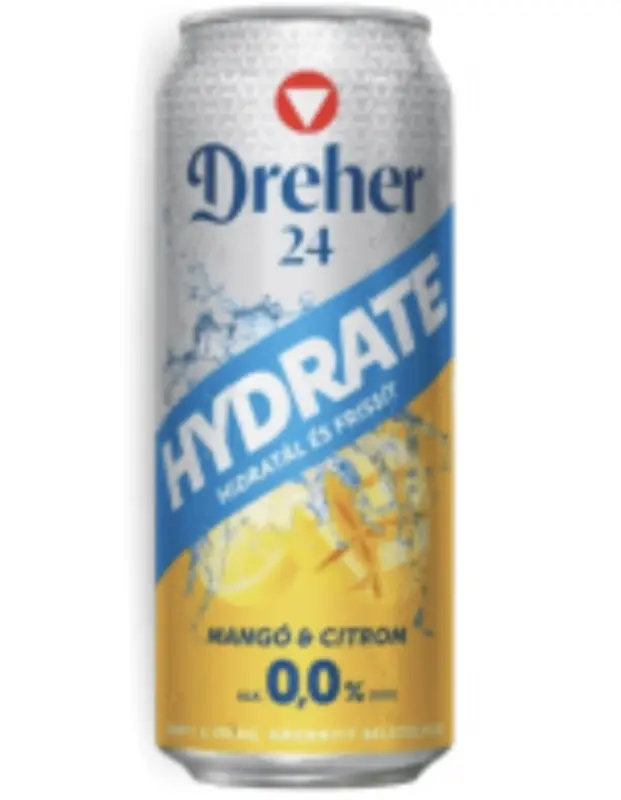 Dreher Sörgyárak 24 Hydrate Mango & Citrom