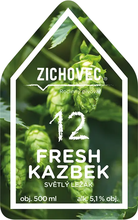 Rodinný Pivovar Zichovec Fresh Kazbek 12