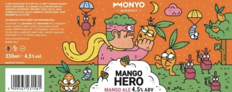 MONYO Brewing Co. Mango Hero