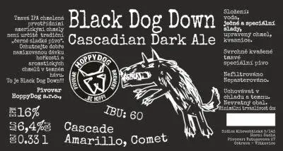 HoppyDog Black Dog Down