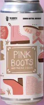 Tin Whistle Brewing Company Pink Boots Hazy Pale