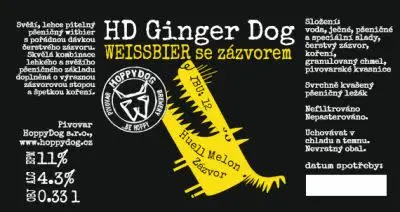 HoppyDog HD Ginger Dog