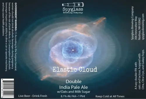 Spyglass Brewing Company Elastic Cloud