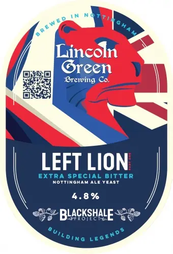 Lincoln Green Blackshale Left Lion
