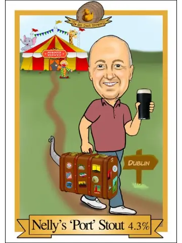 Golden Duck Brewery Nelly's 'Port' Stout