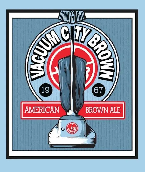 Brock's Gap Brewing Company Vacuum City Brown