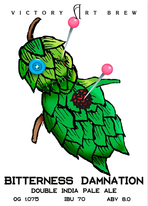 Victory Art Brew Bitterness Damnation