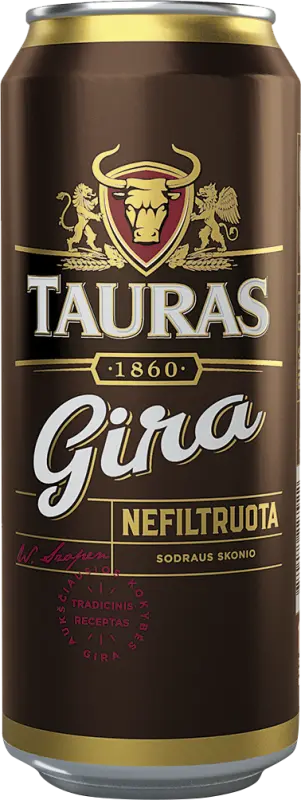 Vilniaus Tauras Gira Nefiltruota