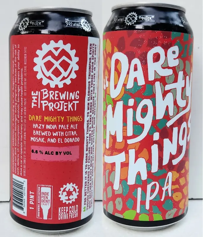The Brewing Projekt Dare Mighty Things - Citra, Mosaic And El Dorado