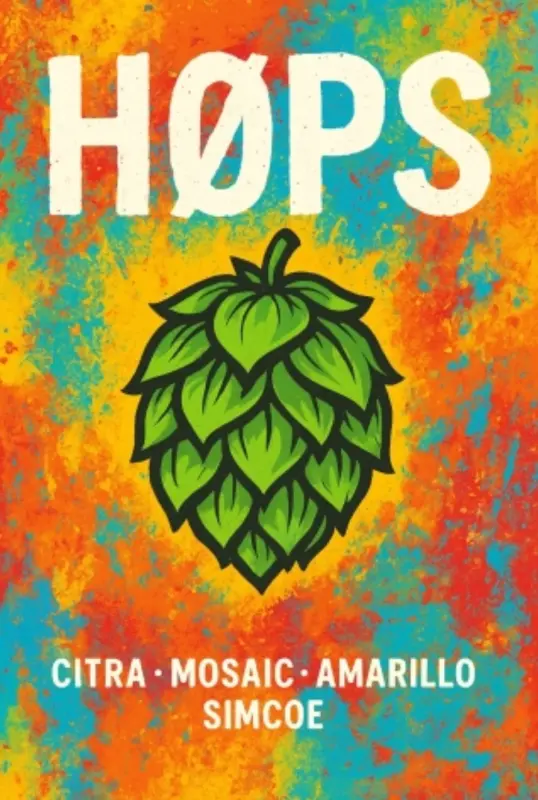 Tørst Mikrobryggeri Høps Times4 Citra/Mosaic/Simcoe/Amarillo