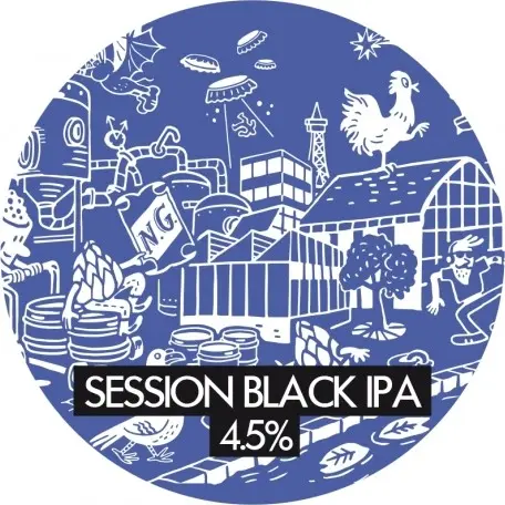 Gallia Paris Session Black IPA (4.5%)