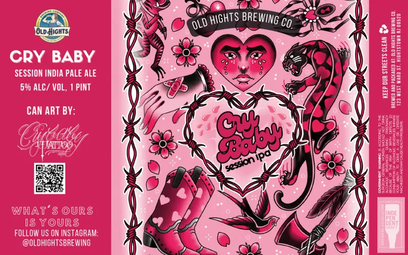Old Hights Brewing Company Cry Baby