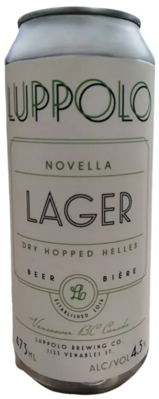 Luppolo Brewing Company Novella