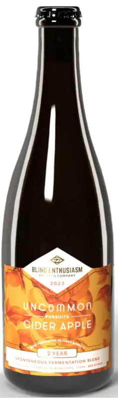 Blind Enthusiasm Brewing Uncommon Pursuits: Cider Apple