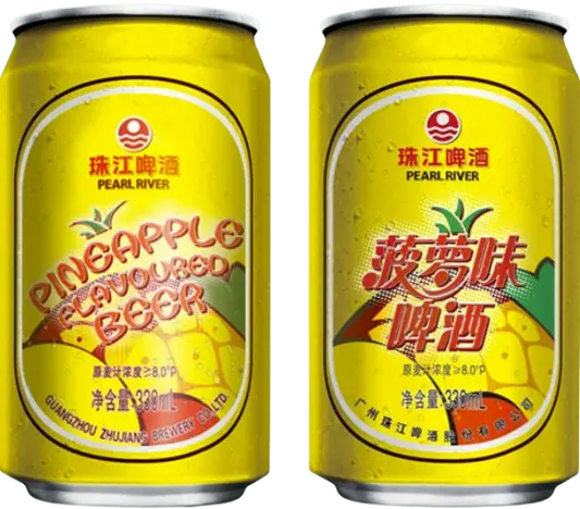 Pearl River Craft Brewing Pineapple Flavoured Beer