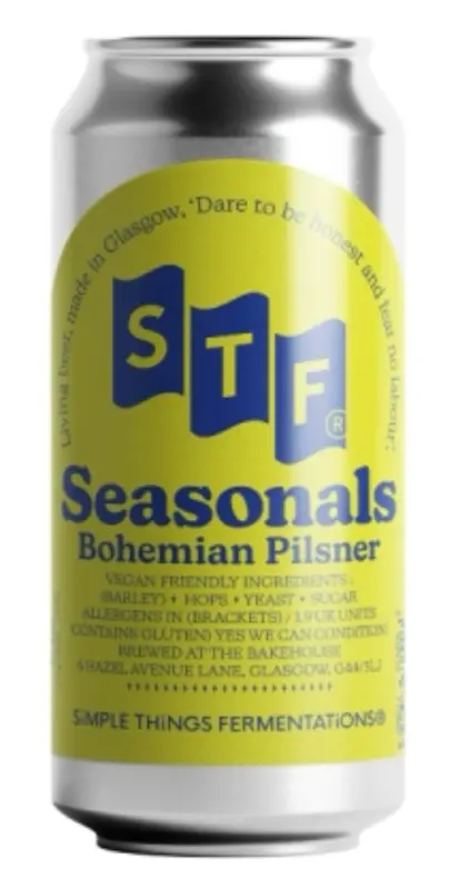 Simple Things Fermentations Seasonals - Bohemian Pilsner