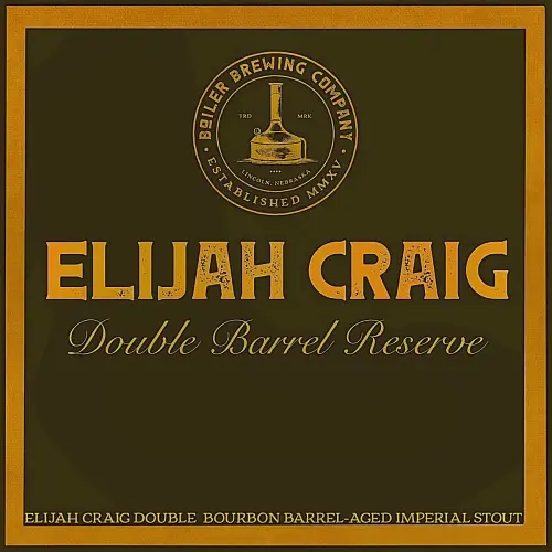 Boiler Brewing Company Elijah Craig Double Barrel Reserve