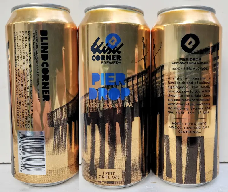 Blind Corner Brewery Pier Drop