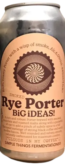 Simple Things Fermentations Big Ideas Series 40 - Smoked Rye Porter