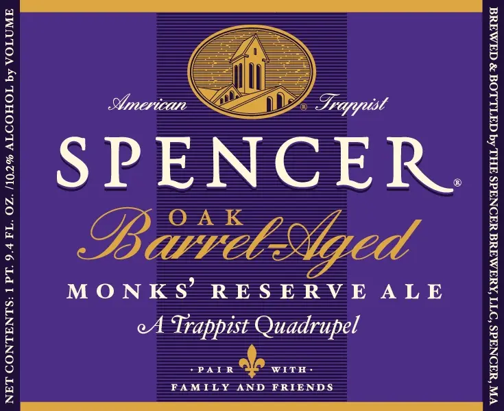 Spencer Brewery Monks' Reserve Ale - Oak Barrel Aged