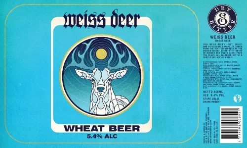 Dry & Bitter Brewing Company Weiss Deer (Wheat Deer)