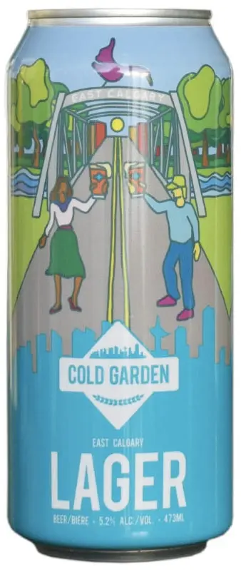 Cold Garden Beverage Company East Calgary Lager