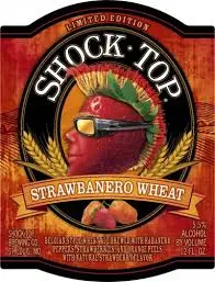 Shock Top Beers Strawbanero Wheat