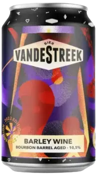vandeStreek bier Bourbon Barrel Aged Barley Wine (2022)