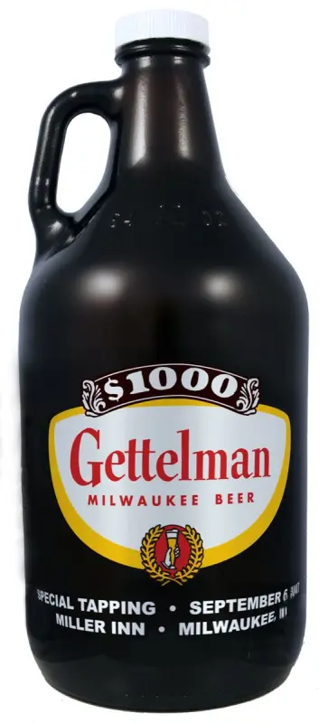 Miller Brewing Company Gettelman $1000 Beer