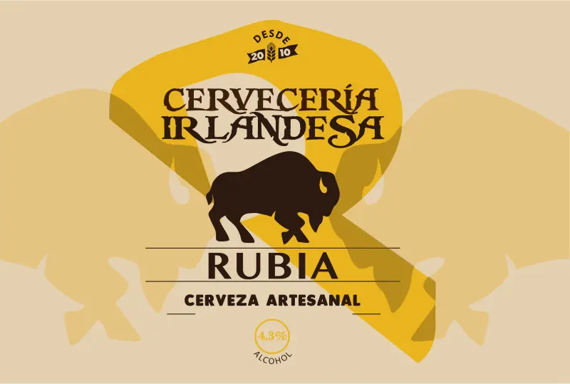 Cerveceria Irlandesa Irish Blonde (Rubia)
