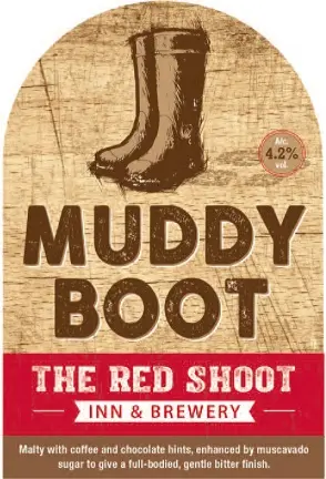 Red Shoot Inn & Brewery Muddy Boot