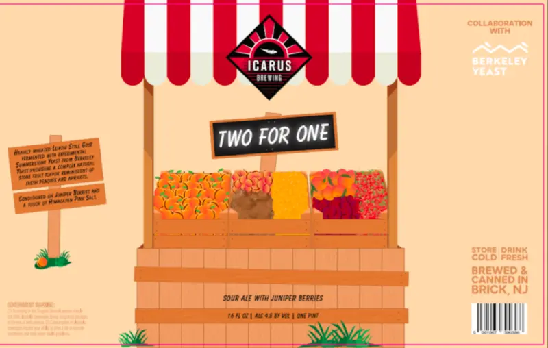 Icarus Brewing Two For One