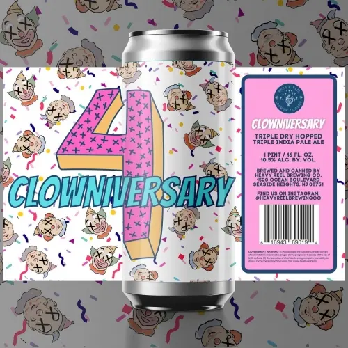 Heavy Reel Brewing Company Clowniversary (YEAR 4)