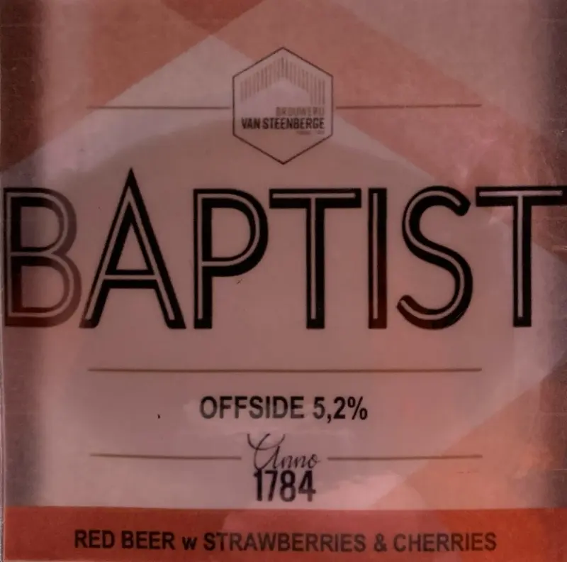 Brouwerij Van Steenberge Baptist Buitenspel / Offside