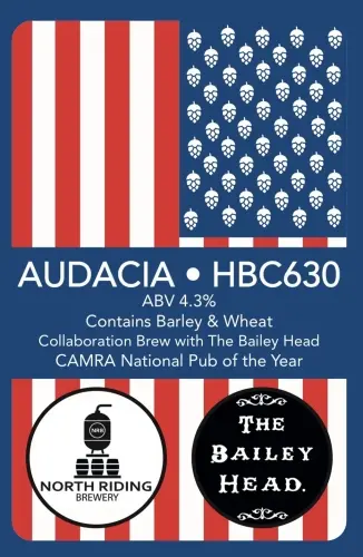 North Riding Brewery American Pale Ale - Audacia HBC630