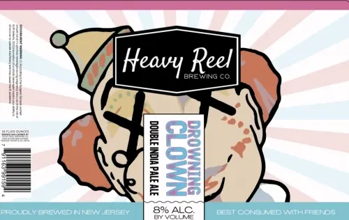 Heavy Reel Brewing Company Drowning Clown