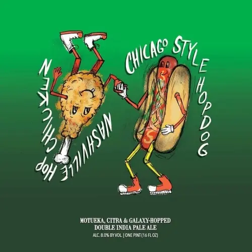 Hop Butcher For the World Chicago Style Hop Dog