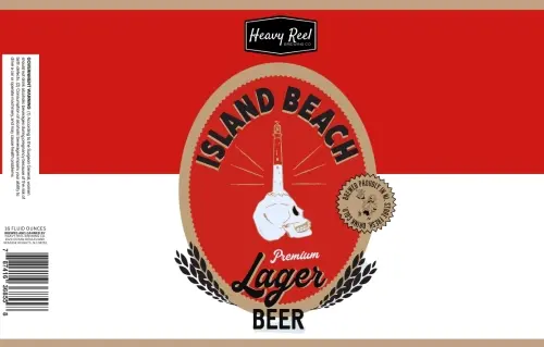 Heavy Reel Brewing Company Island Beach Lager