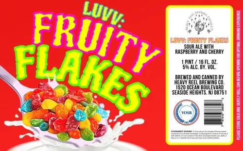 Heavy Reel Brewing Company LUVV: Fruity Flakes