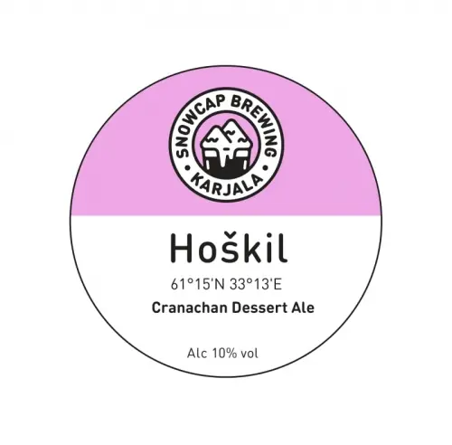 Snowcap Brewing Hoškil