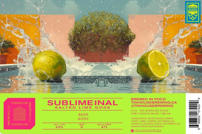 Tinhouse Brewing SubLIMEinal